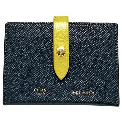 Premium Leather CELINE Wallet